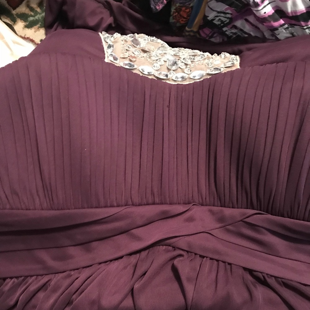 Plum dress